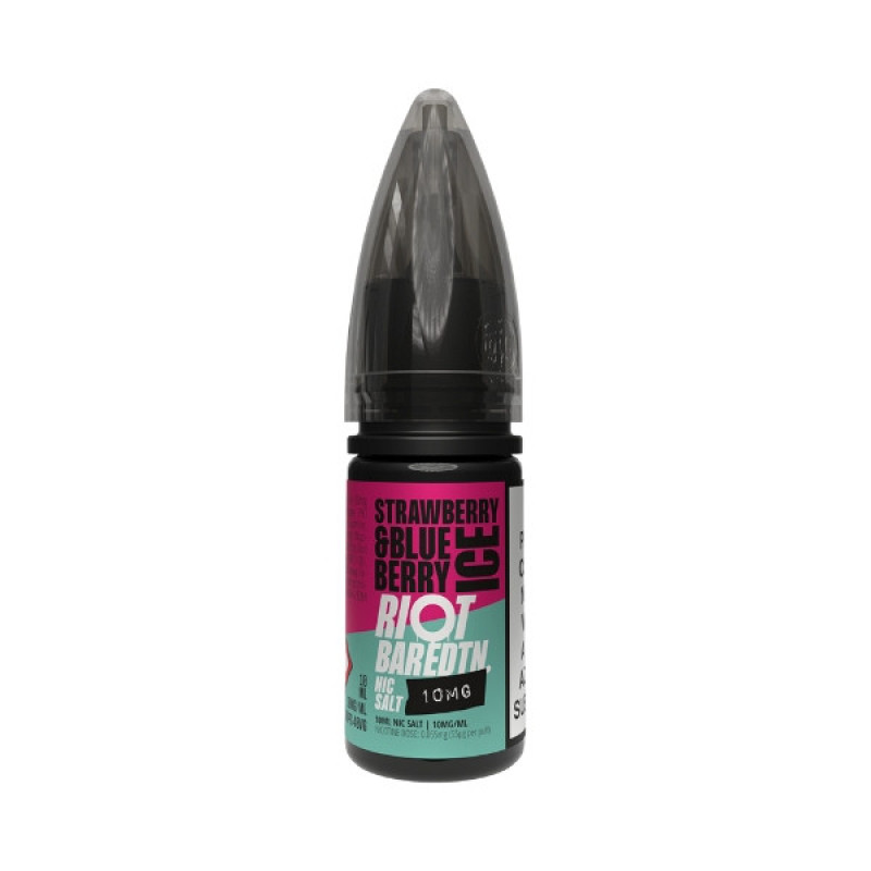 Riot - Nic Salt - Bar Edtn - Strawberry & Blueberry Ice