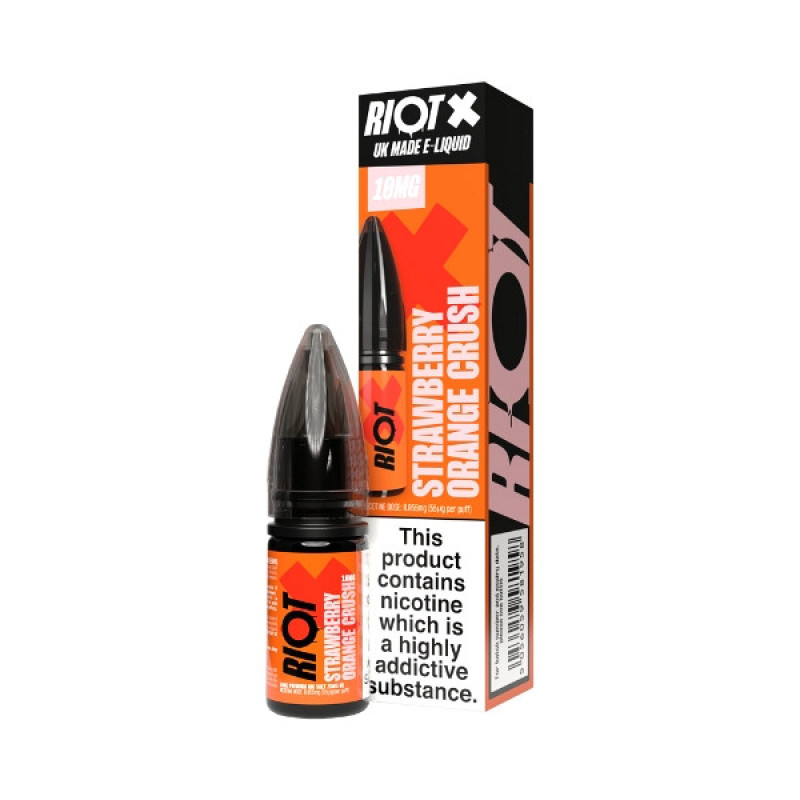 Riot - Nic Salt - X - Strawberry Orange Crush
