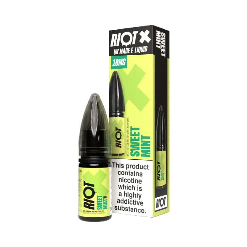 Riot - Nic Salt - X - Sweet Mint