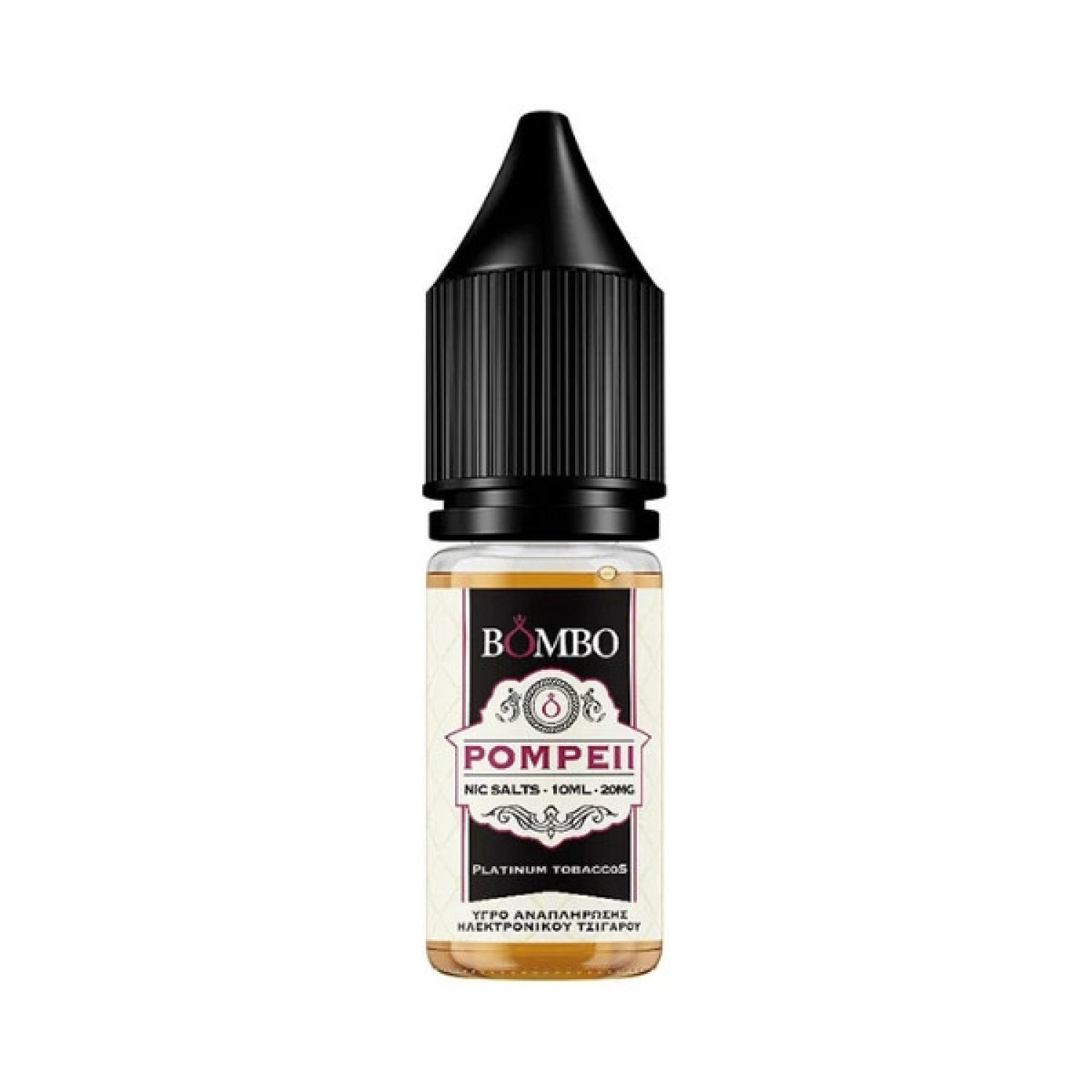 Bombo Platinum Tobaccos - Nic Salt - Pompeii Bombo Platinum Tobaccos - Nic Salt - Pompeii