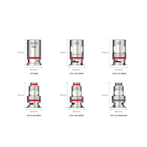 Vaporesso GTX-2 Coil - 5 Pack Vaporesso GTX-2 Coil - 5 Pack