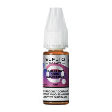 Elf Bar ELFLIQ - Nic Salt - Blueberry Sour Raspberry Elf Bar ELFLIQ - Nic Salt - Blueberry Sour Raspberry
