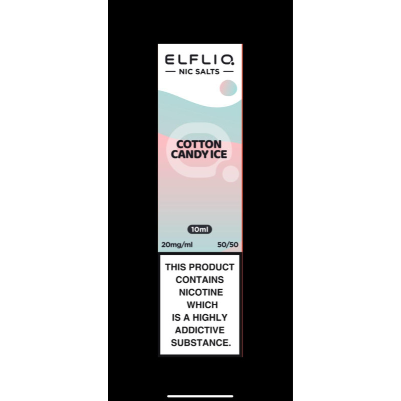 Elf Bar ELFLIQ - Nic Salt - Cotton Candy Ice