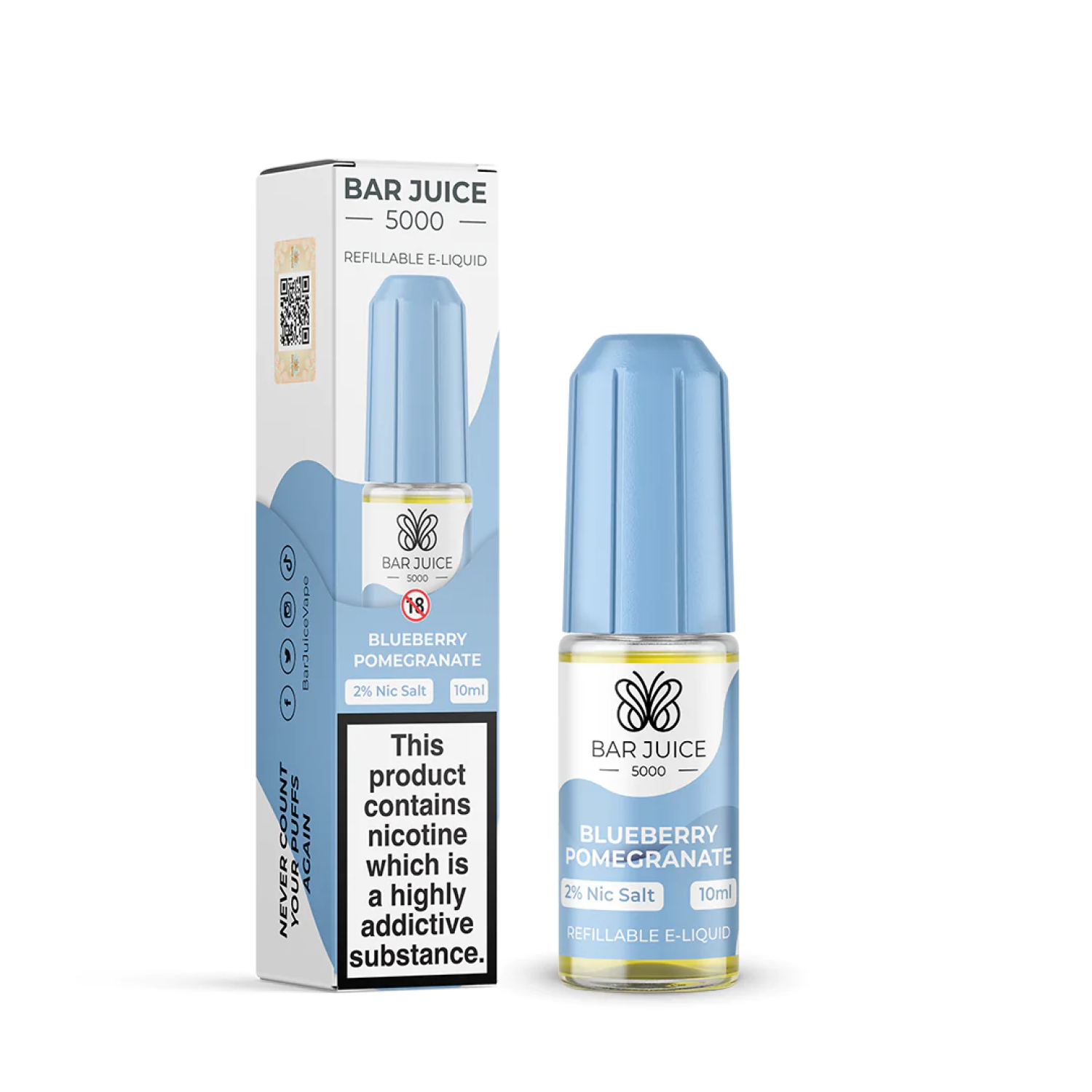 Bar Juice - Nic Salt - Blueberry Pomegranate Bar Juice - Nic Salt - Blueberry Pomegranate