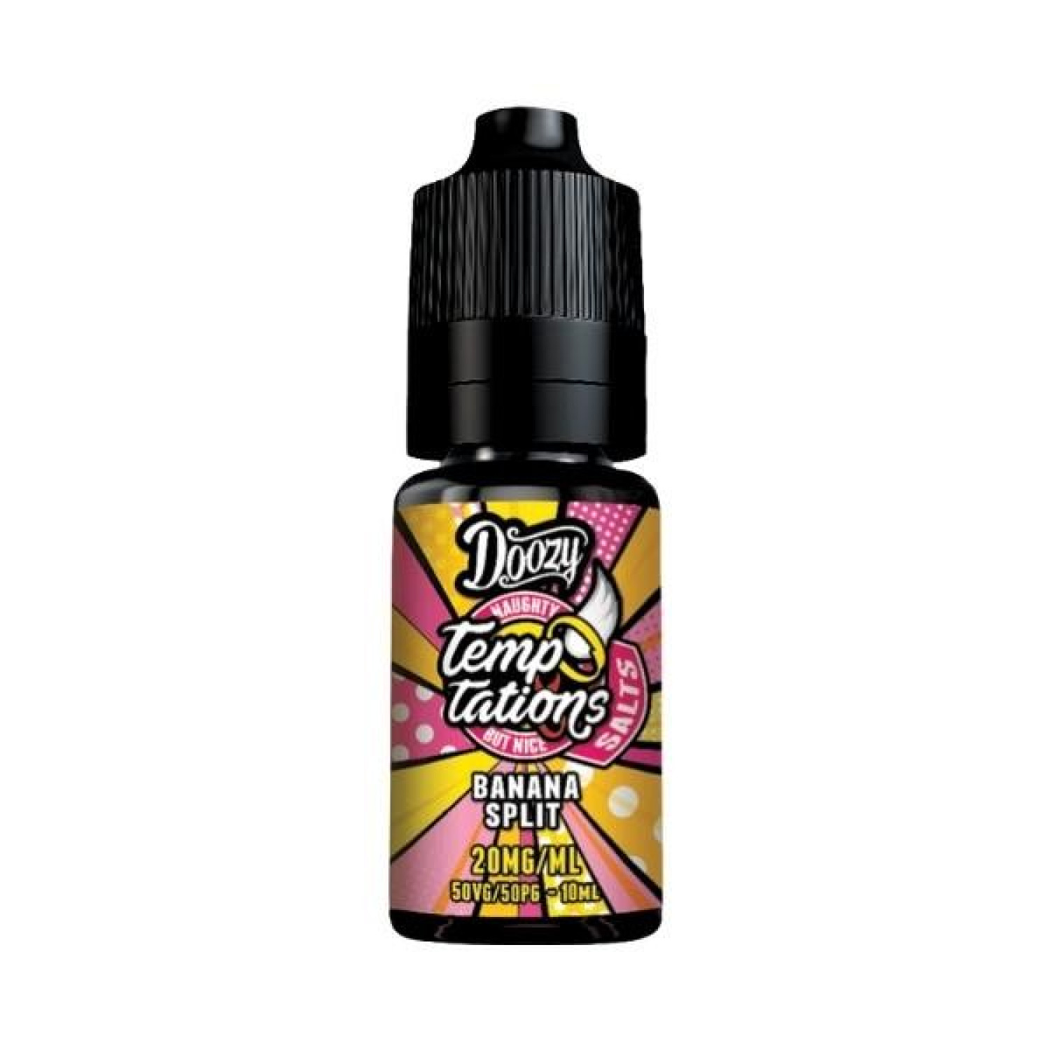 Doozy Vape - Temptations Salts - Banana Split Doozy Vape - Temptations Salts - Banana Split