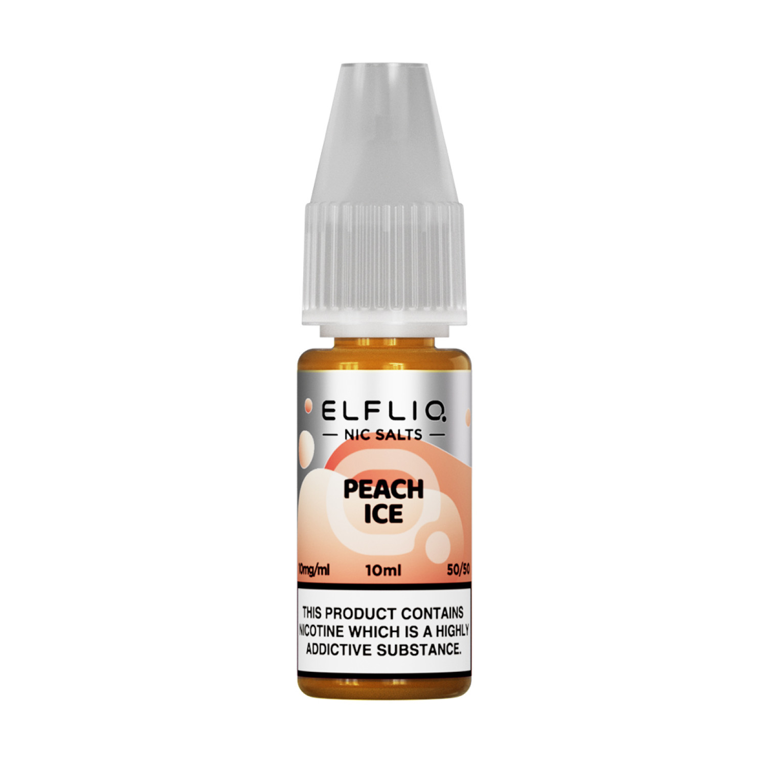 Elf Bar ELFLIQ - Nic Salt - Peach Ice Elf Bar ELFLIQ - Nic Salt - Peach Ice