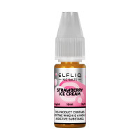 Elf Bar ELFLIQ - Nic Salt - Strawberry Ice Cream Elf Bar ELFLIQ - Nic Salt - Strawberry Ice Cream