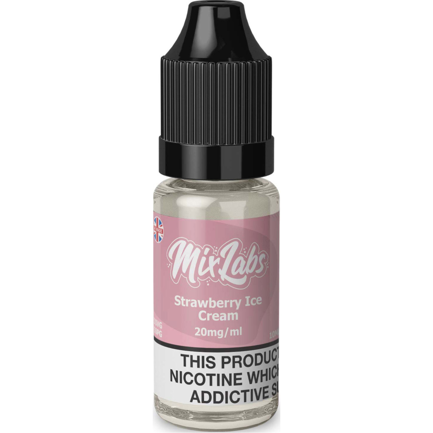 Mix Labs - Nic Salt - Strawberry Ice Cream Mix Labs - Nic Salt - Strawberry Ice Cream