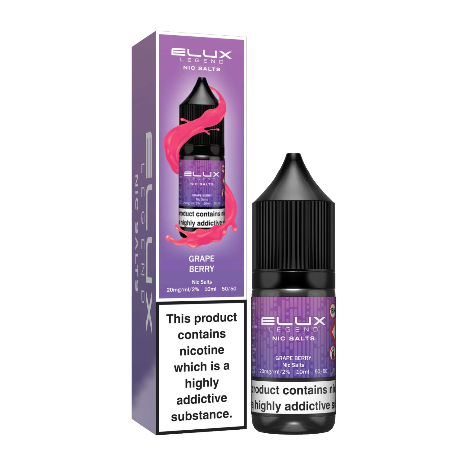 Elux - Nic Salt - Grape Berry Elux - Nic Salt - Grape Berry