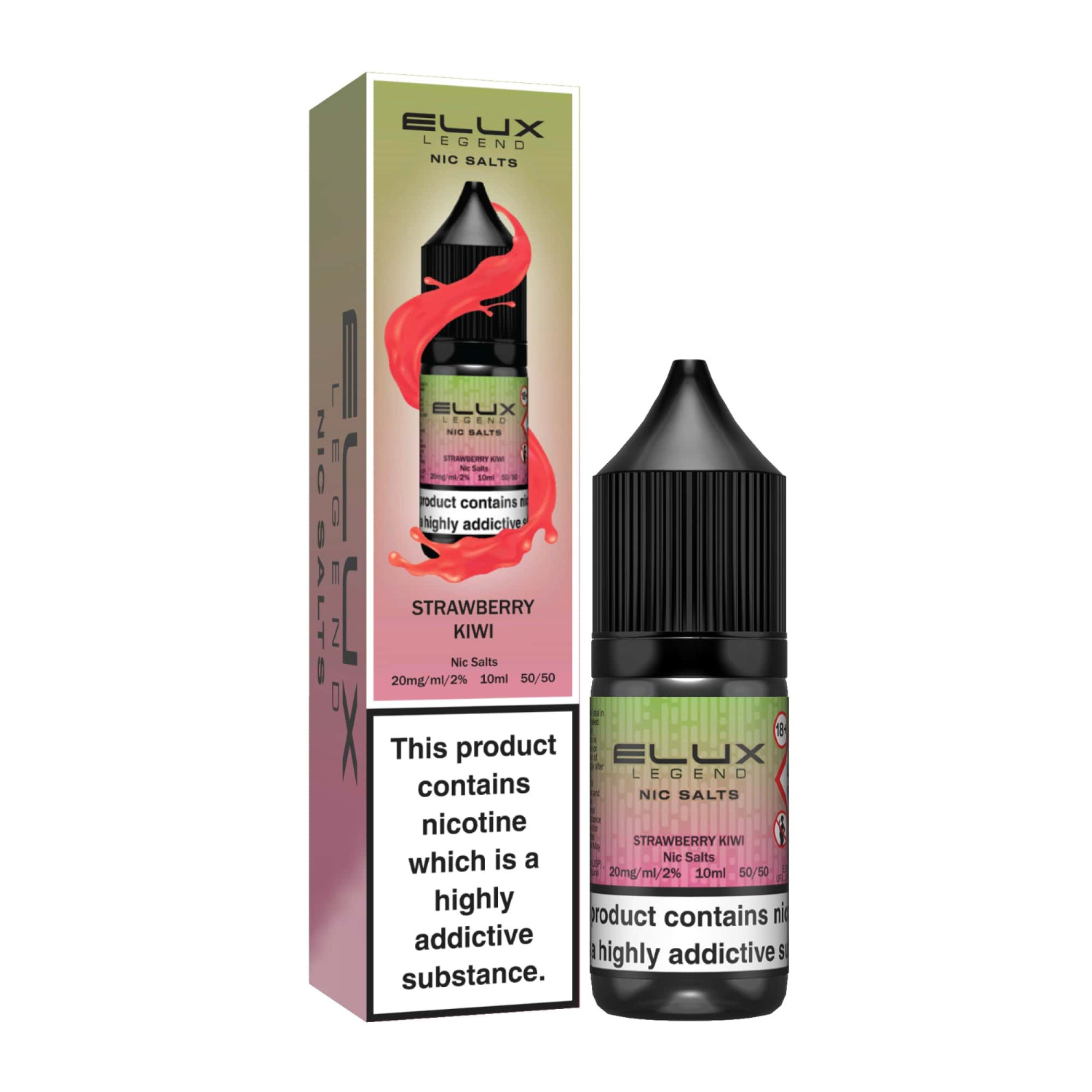 Elux - Nic Salt - Strawberry Kiwi Elux - Nic Salt - Strawberry Kiwi