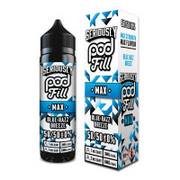 Doozy Vape - Seriously Pod Fill Max - 40ml - Blue Razz Breeze Doozy Vape - Seriously Pod Fill Max - 40ml - Blue Razz Breeze