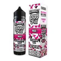 Doozy Vape - Seriously Pod Fill Max - 40ml - Strawberry Milk Doozy Vape - Seriously Pod Fill Max - 40ml - Strawberry Milk