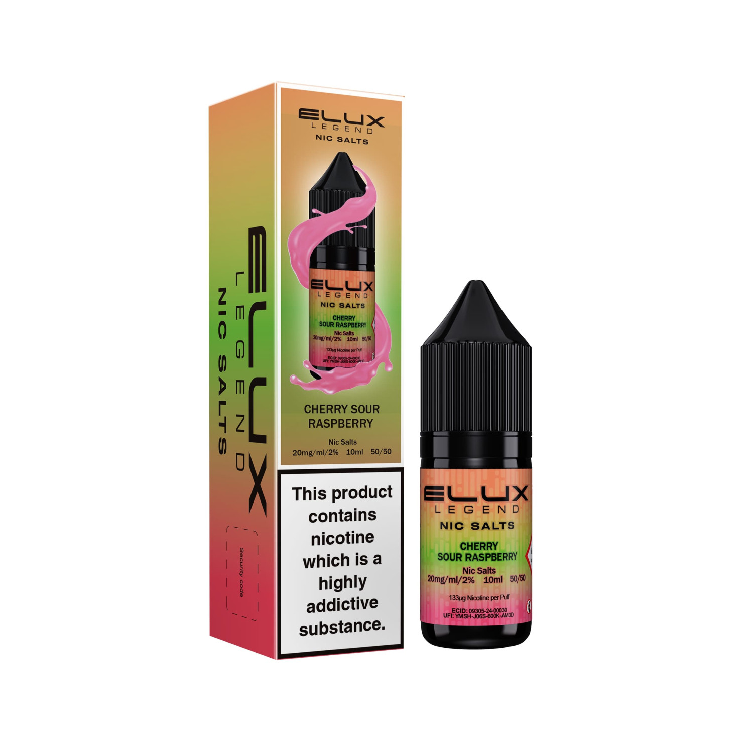 Elux - Nic Salt - Cherry Sour Raspberry Elux - Nic Salt - Cherry Sour Raspberry