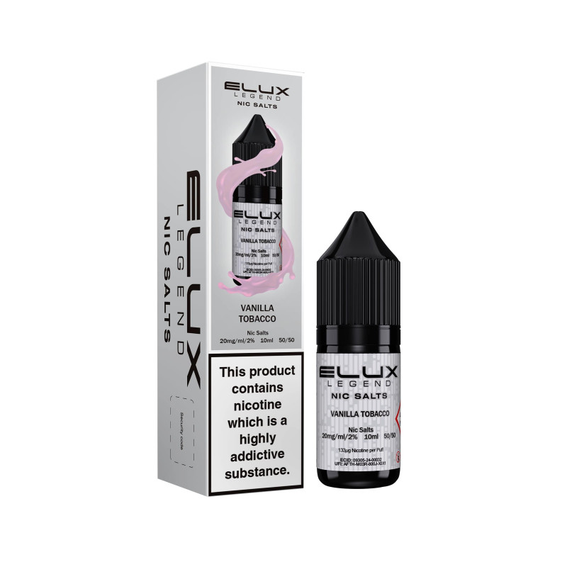Elux - Nic Salt - Vanilla Tobacco