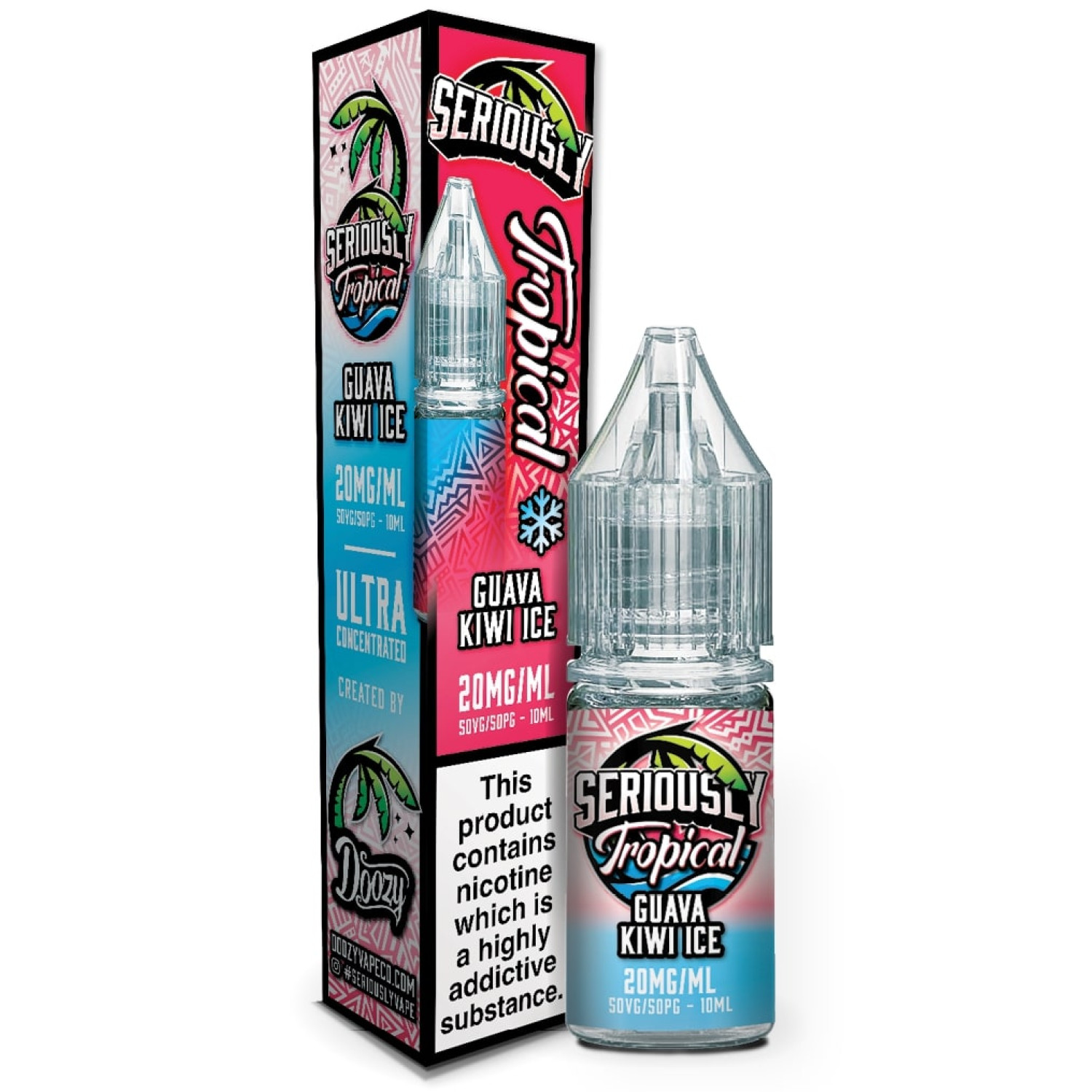 Doozy Vape - Seriously Tropical - Guava Kiwi Ice Doozy Vape - Seriously Tropical - Guava Kiwi Ice