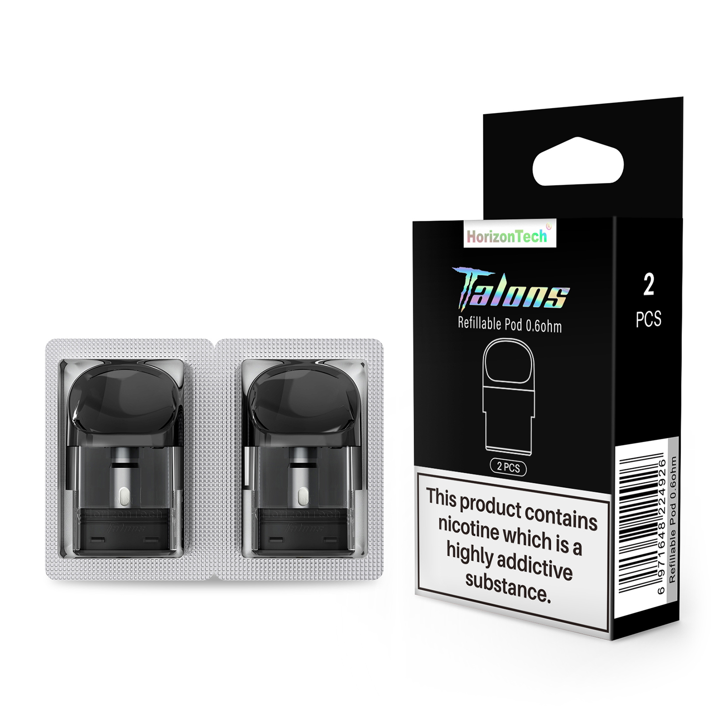 Horizon Talon 3 Replacement Pod - 2 Pack Horizon Talon 3 Replacement Pod - 2 Pack