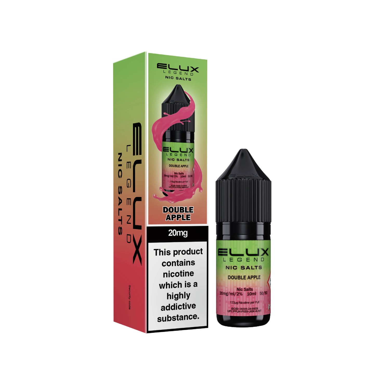 Elux - Nic Salt - Double Apple Elux - Nic Salt - Double Apple
