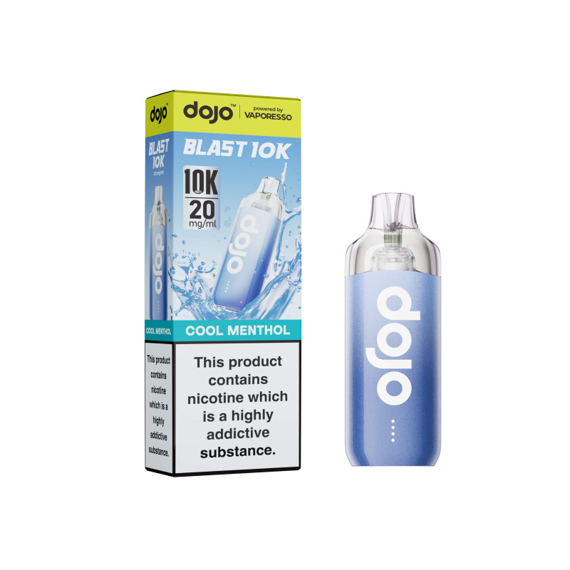 DOJO BLAST 10K Kit (Powered by Vaporesso) - Cool Menthol DOJO BLAST 10K Kit (Powered by Vaporesso) - Cool Menthol