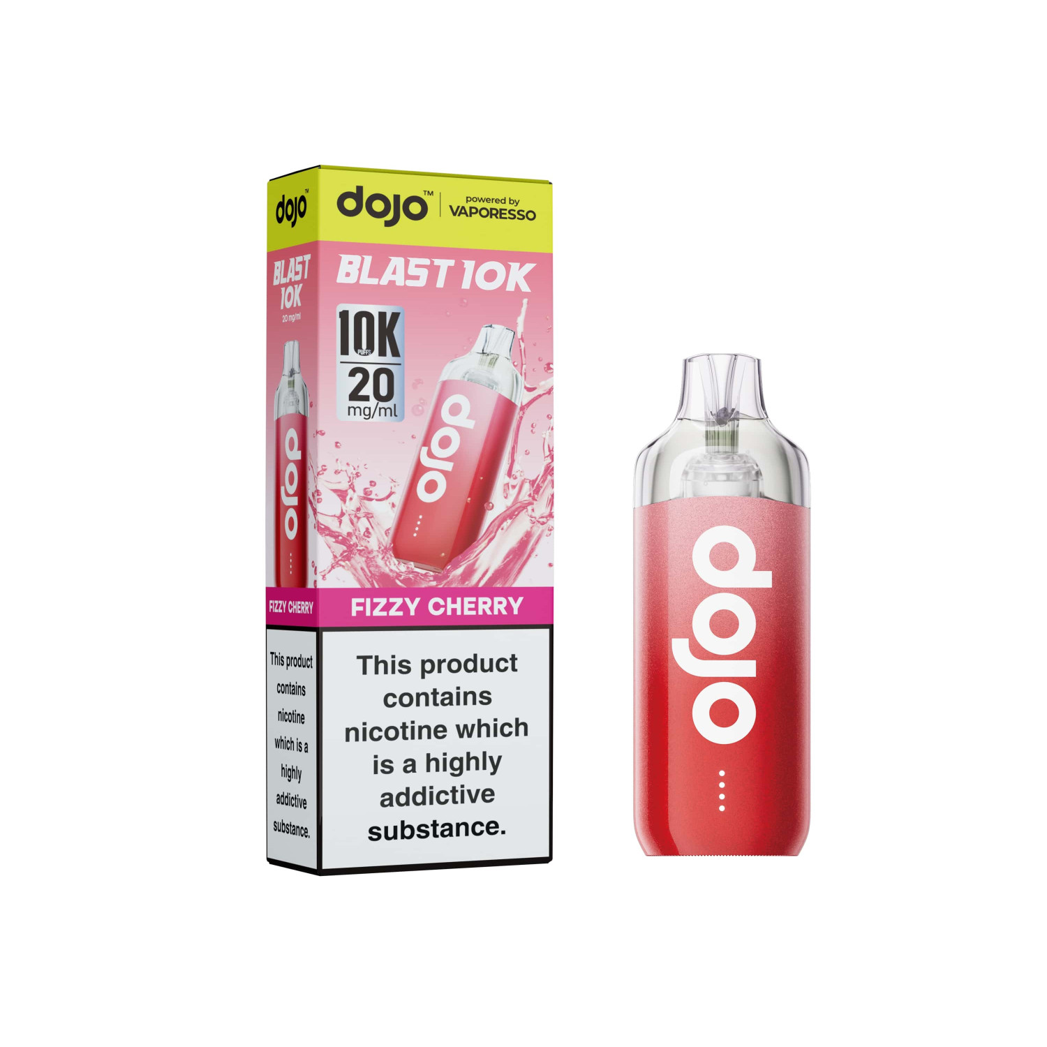 DOJO BLAST 10K Kit (Powered by Vaporesso) - Fizzy Cherry