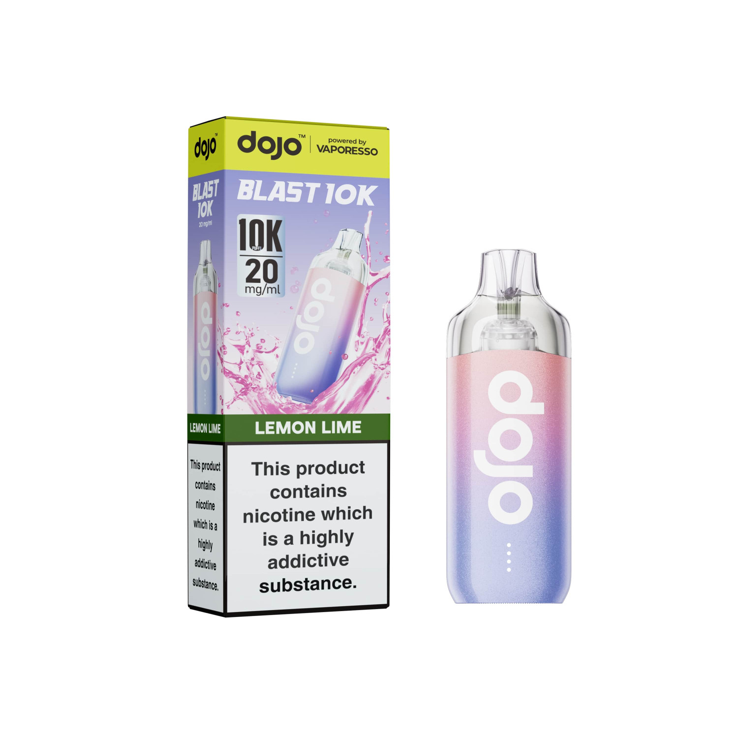 DOJO BLAST 10K Kit (Powered by Vaporesso) - Lemon Lime