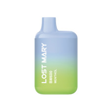 Lost Mary BM600 Pre Filled Pod Kit - Menthol Lost Mary BM600 Pre Filled Pod Kit - Menthol