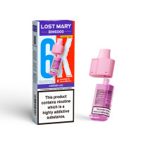 Lost Mary BM6000 Pod & Refill - Cherry Ice Lost Mary BM6000 Pod & Refill - Cherry Ice