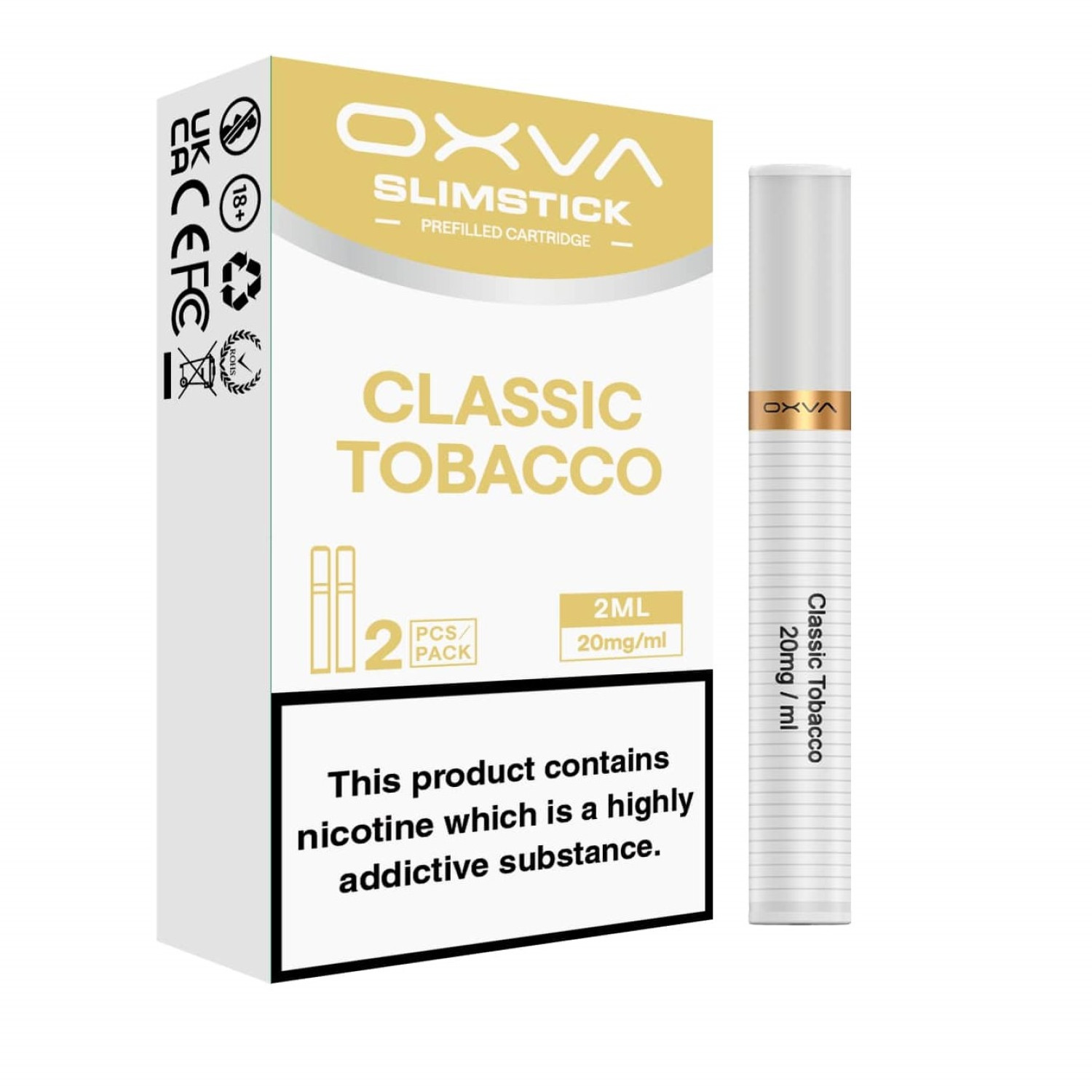 Oxva SlimStick Pre Filled Pods - 3 Pack Oxva SlimStick Pre Filled Pods - 3 Pack
