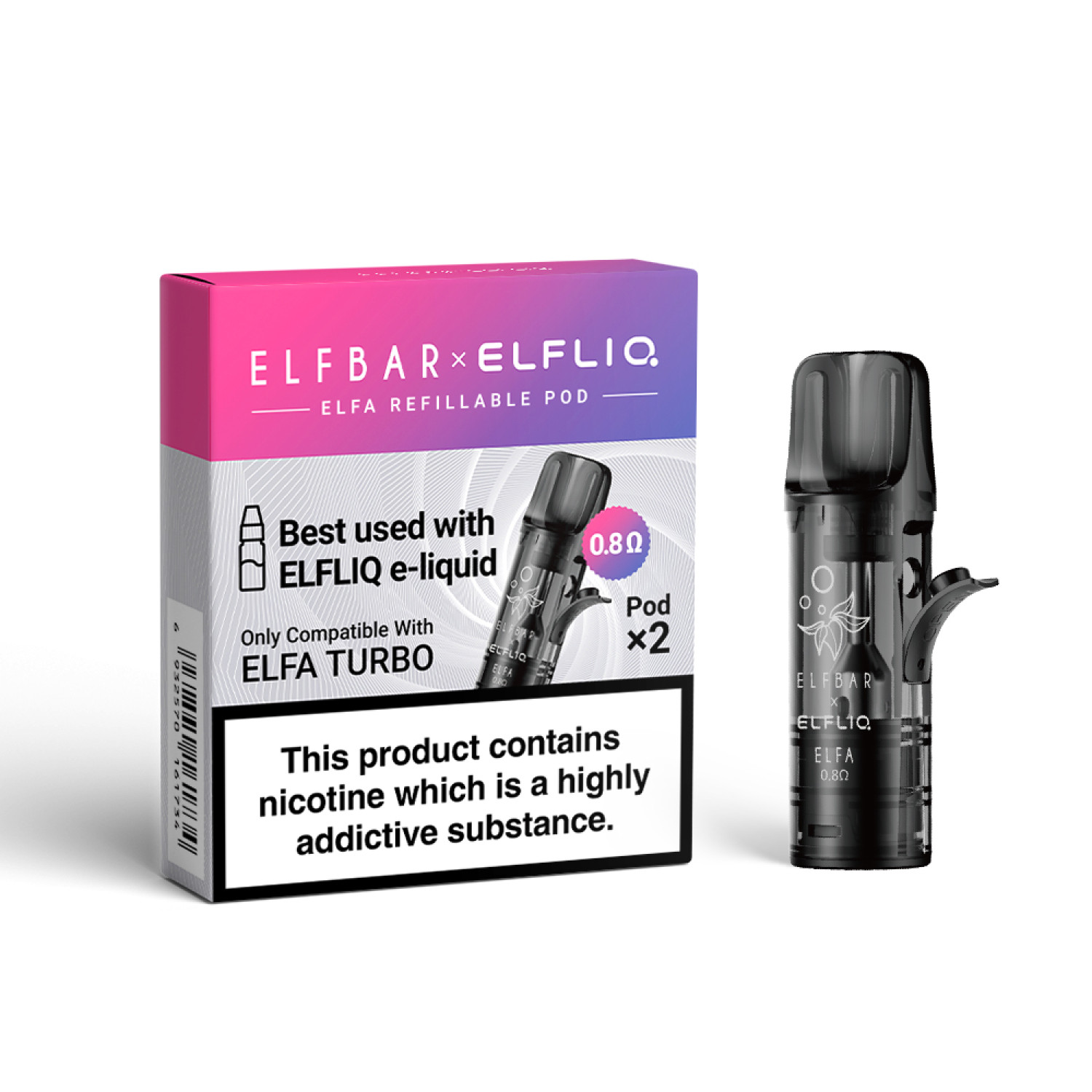 Elf Bar Elfa Refillable Replacement Pod - 3 Pack Elf Bar Elfa Refillable Replacement Pod - 3 Pack
