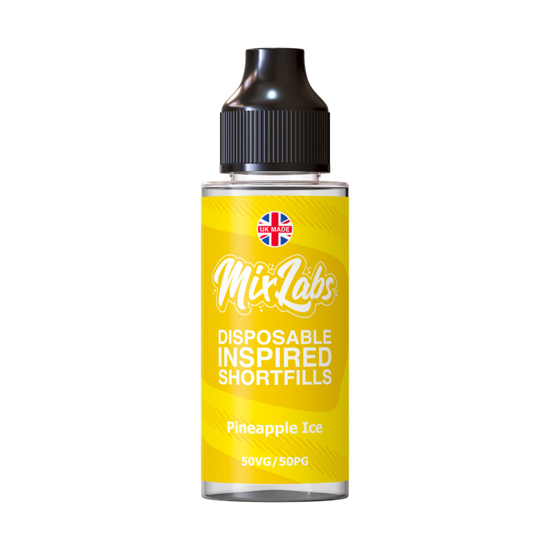 Mix Labs - 100ml Shortfill [Pineapple Ice]