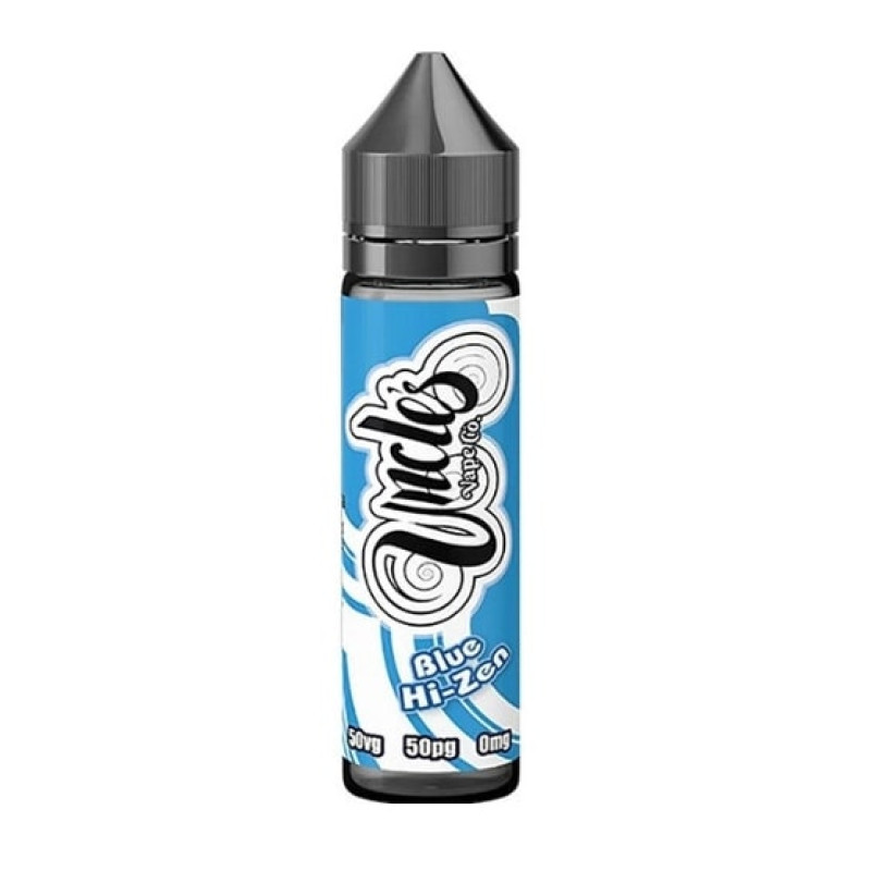 Uncles Vape Co - 50ml - Blue Hi-Zen Uncles Vape Co - 50ml - Blue Hi-Zen