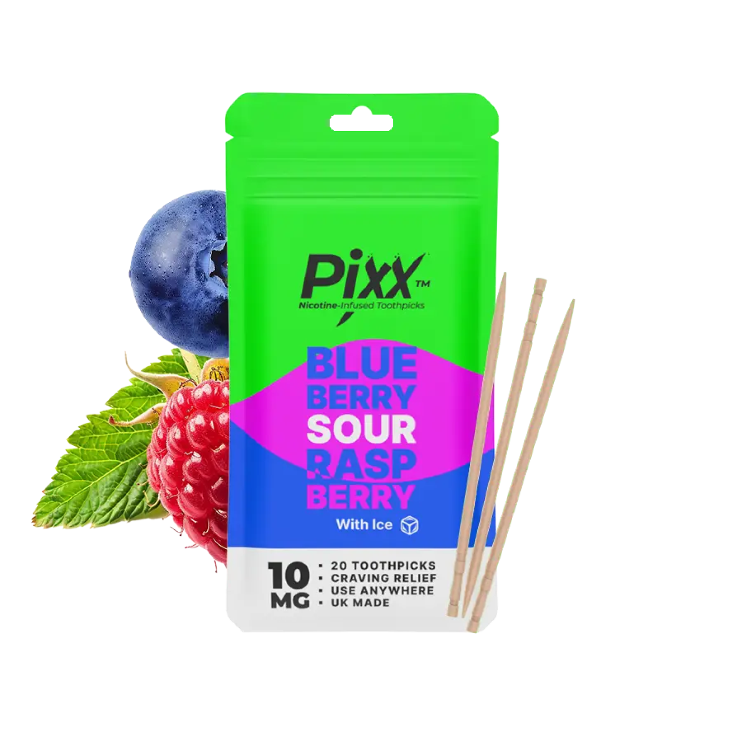 Pixx Nicotine Infused Toothpicks - 20 Pack