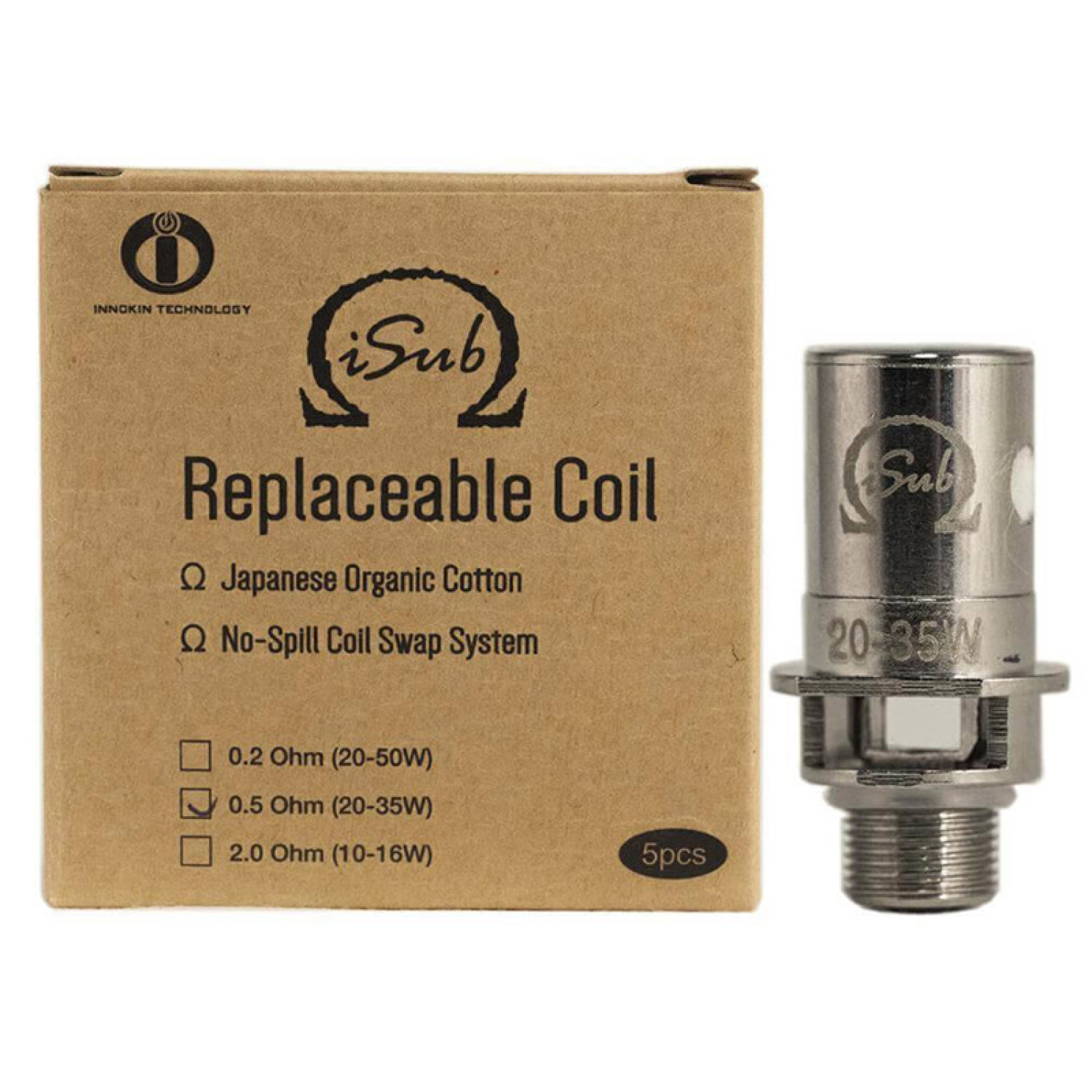 Innokin iSub Coils - 5 Pack Innokin iSub Coils - 5 Pack